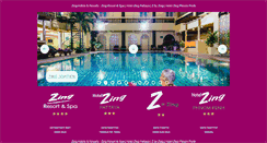 Desktop Screenshot of hotelzing.net